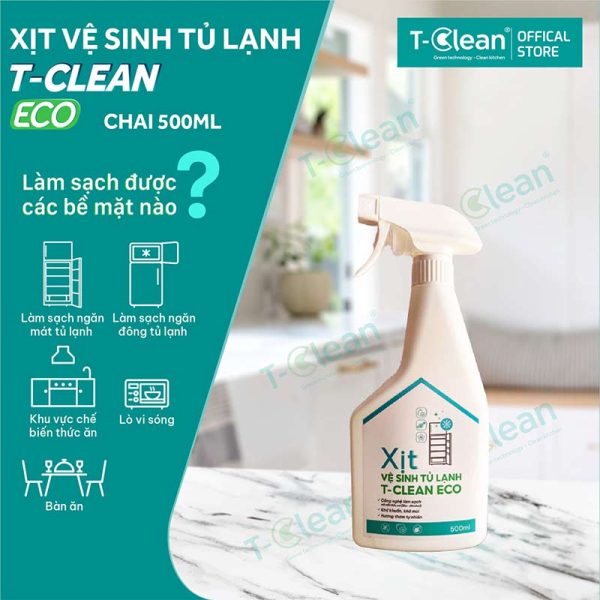 Xịt Vệ Sinh Tủ Lạnh T-Clean Eco